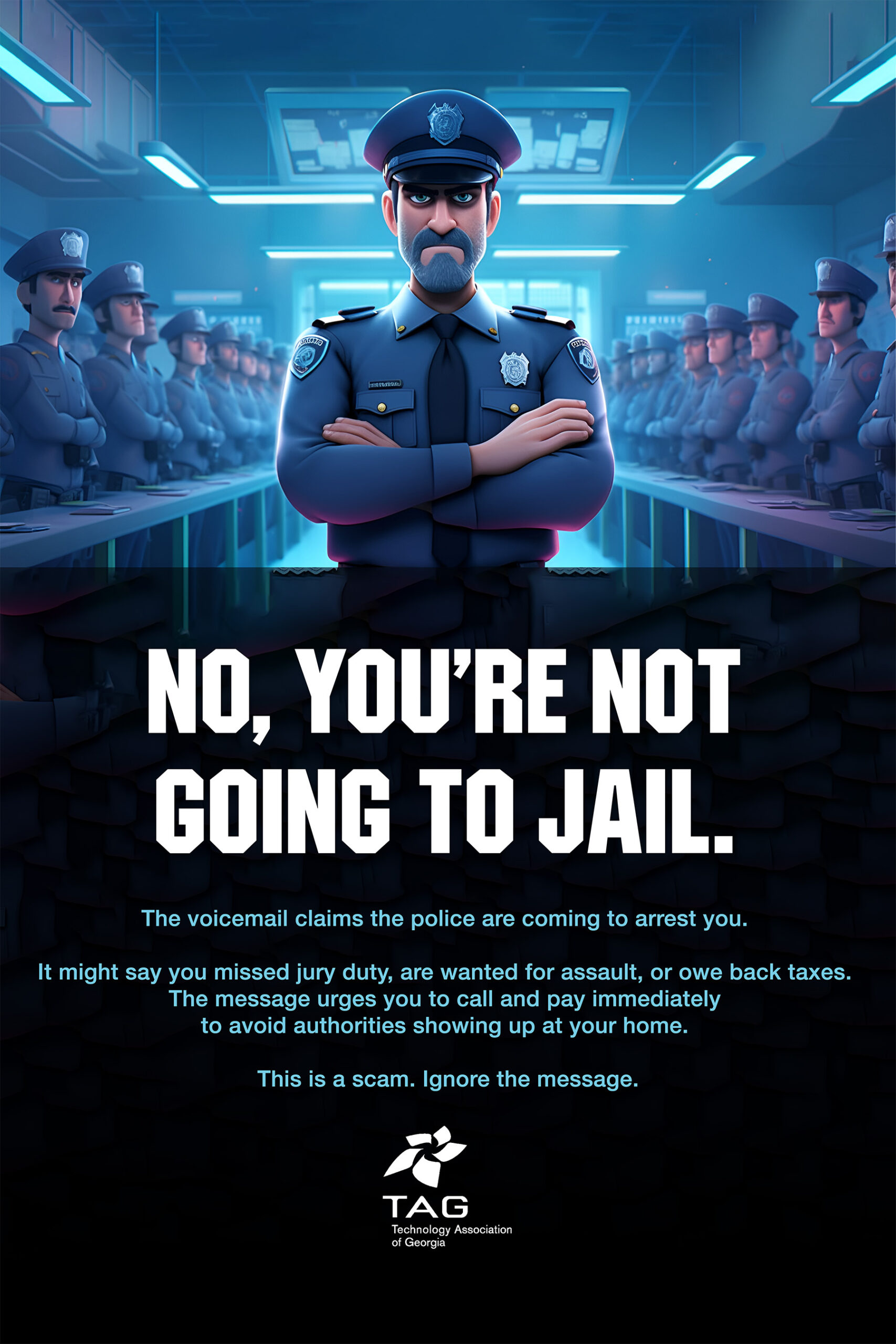 TAG No You're Not Going to Jail