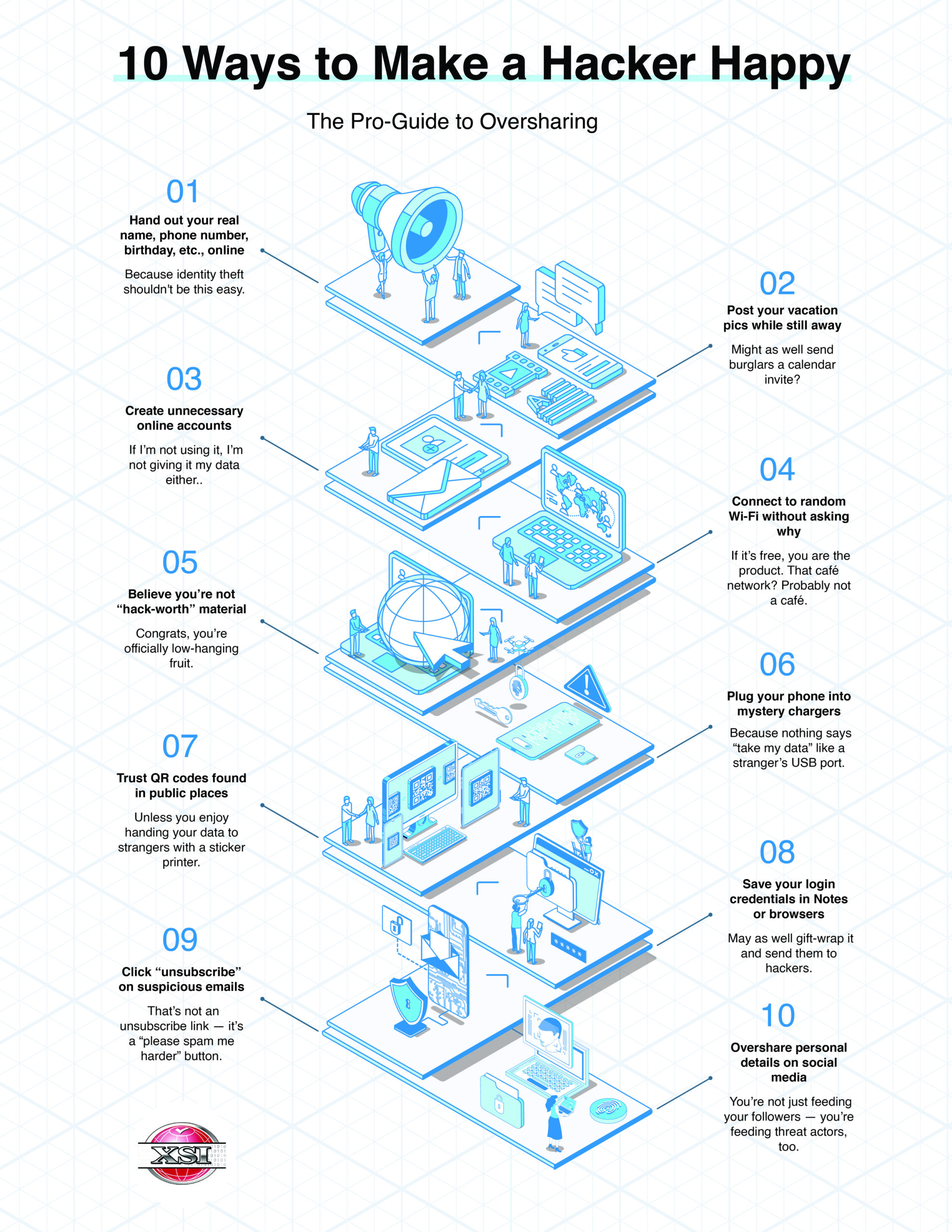 10 ways to make a hacker happy