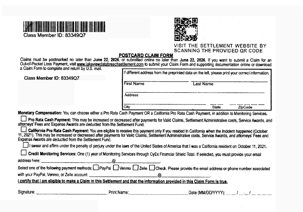 Breach notification